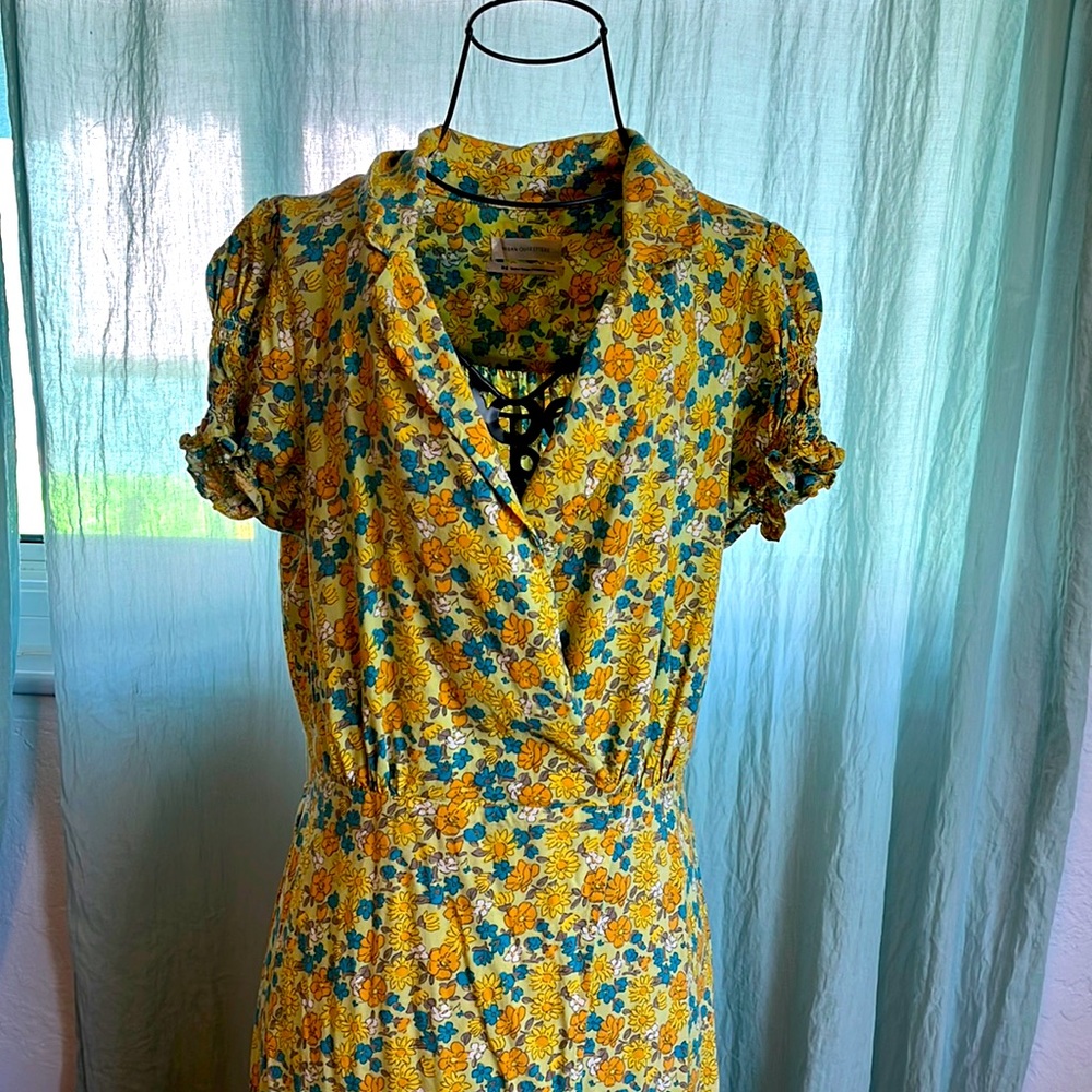 Urban Outfitters Wrap Flora Dress